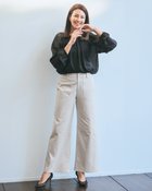 【ドゥクラッセ/DoCLASSE】のミラクルストレッチ・ベイカーワイド 人気、トレンドファッション・服の通販 founy(ファニー) ファッション Fashion レディースファッション Fashion for Women パンツ Pants & Trousers 人気 Popular, Best Seller thumbnail ライトグレー|ID: prp329100004920506 ipo3291000000036914842