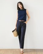 【ドゥクラッセ/DoCLASSE】のドライタッチ・センターシームストレート68cm 人気、トレンドファッション・服の通販 founy(ファニー) ファッション Fashion レディースファッション Fashion for Women パンツ Pants & Trousers ストライプ Stripe, Striped Pattern ストレッチ Stretch, Stretchy Fabric ストレート Straight, Straight Cut ストーン Stone, Gem-Like 定番 Standard, Basic Item フラット Flat, Flat Shoes フロント Front, Front Design プリント Print, Printed Pattern 夏 Summer thumbnail ミッドナイトブルー|ID: prp329100004920508 ipo3291000000036914873