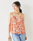 【ドゥクラッセ/DoCLASSE】のサテンプリント・キャミソール オレンジパターン|ID: prp329100004920513 ipo3291000000037101796