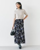 【ドゥクラッセ/DoCLASSE】のドレープジャージー・ナロースカート 人気、トレンドファッション・服の通販 founy(ファニー) ファッション Fashion レディースファッション Fashion for Women スカート Skirts おすすめ Recommended / Our Picks ギャザー Gathered, Ruffled セットアップ Set-Up, Coordinated Outfit ドレープ Drape, Draping Fabric ロング Long, Long-Length エレガント 上品 Elegant thumbnail ネイビーパターン|ID: prp329100004920520 ipo3291000000036914926