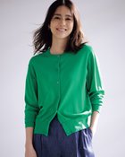 【ドゥクラッセ/DoCLASSE】のUVニット・ミニマルクルーカーディガン 人気、トレンドファッション・服の通販 founy(ファニー) ファッション Fashion レディースファッション Fashion for Women トップス・カットソー Cut & Sew Tops ニット Knit Tops & Sweaters カーディガン・羽織り Layered Style Cardigans おすすめ Recommended / Our Picks なめらか Smooth, Silky Texture カーディガン Cardigan, Knitwear エレガント 上品 Elegant 洗える Machine Washable thumbnail グリーン|ID: prp329100004920532 ipo3291000000037023851