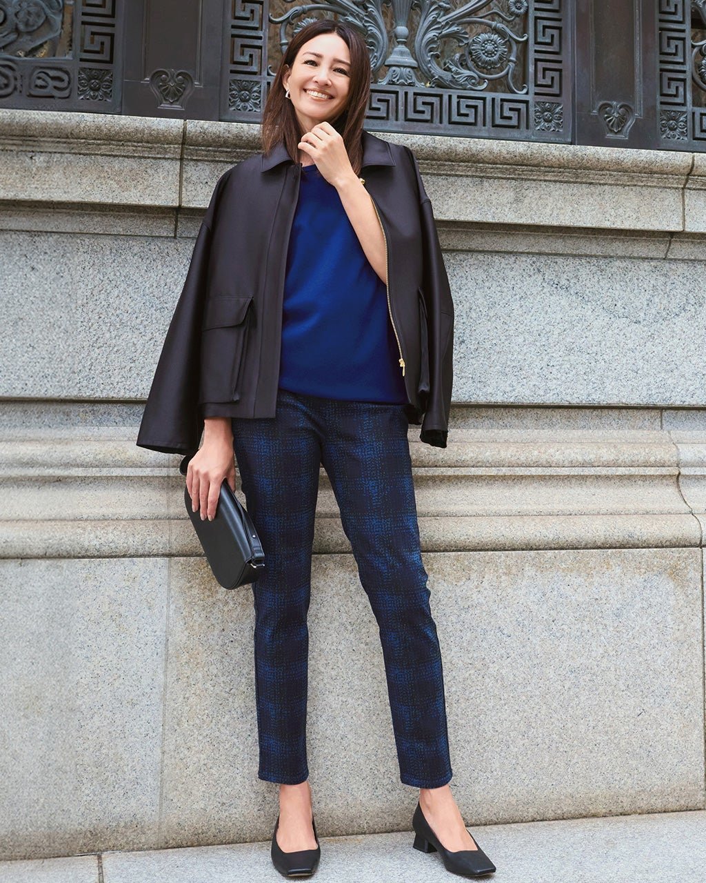 【ドゥクラッセ/DoCLASSE】のミラクルストレッチ・レギンスパンツ インテリア・キッズ・メンズ・レディースファッション・服の通販 founy(ファニー) 　ファッション　Fashion　レディースファッション　Fashion for Women　パンツ　Pants & Trousers　レギンス　Leggings & Stretch Pants　シンプル　Simple, Minimal　ストレッチ　Stretch, Stretchy Fabric　ストレート　Straight, Straight Cut　スリム　Slim, Slim Fit　バランス　Balance, Style Balance　ポケット　Pocket, Pocket Detail　ヨガ　Yoga, Yoga Wear　レギンス　Leggings, Stretch Pants　人気　Popular, Best Seller　ビジネス 仕事 通勤　Business / Work / Commuting　ミッドナイトパターン|ID: prp329100004920540 ipo3291000000036915020