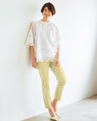 【ドゥクラッセ/DoCLASSE】のミラクルストレッチ・レギンスパンツ イエローゴールド|ID: prp329100004920540 ipo3291000000037245503