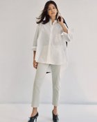 【ドゥクラッセ/DoCLASSE】のミラクルストレッチ・レギンスパンツ ライトグレー|ID: prp329100004920540 ipo3291000000037245516