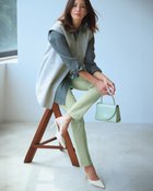【ドゥクラッセ/DoCLASSE】のミラクルストレッチ・レギンスパンツ ミストグリーン|ID: prp329100004920540 ipo3291000000037245525