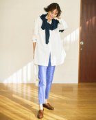 【ドゥクラッセ/DoCLASSE】のミラクルストレッチ・レギンスパンツ ブルー|ID: prp329100004920540 ipo3291000000037245528