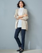 【ドゥクラッセ/DoCLASSE】のミラクルストレッチ・レギンスパンツ ネイビー&times;グリーン|ID: prp329100004920540 ipo3291000000037245543