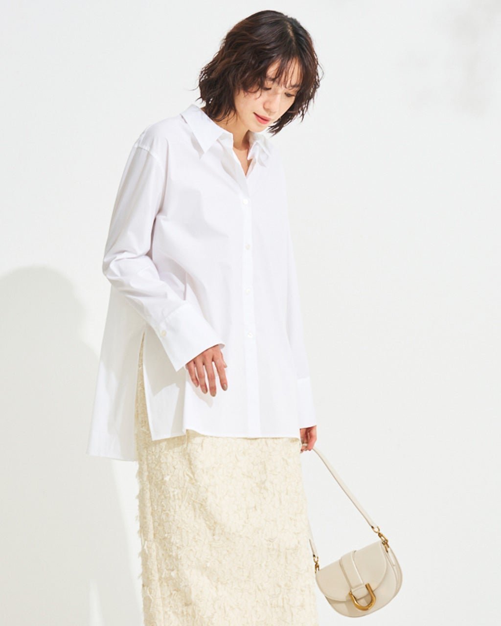 【ドゥクラッセ/DoCLASSE】のストレッチコットン・アレンジシャツチュニック 人気、トレンドファッション・服の通販 founy(ファニー) 　ファッション　Fashion　レディースファッション　Fashion for Women　トップス・カットソー　Cut & Sew Tops　シャツ・ブラウス・オフィスカジュアル　Elegant Blouses & Button-Ups　カシュクール　Wrap Design　ショート　Short, Short Length　ストレッチ　Stretch, Stretchy Fabric　スリット　Slit, Slit Detail　チュニック　Tunic, Long Top　ミックス　Mix, Mixed Style　ラップ　Wrap, Wrap Design　 other-1|ID: prp329100004920549 ipo3291000000036915093