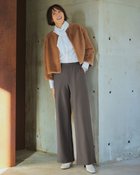 【ドゥクラッセ/DoCLASSE】のプレシャスウォームN・セミワイド74cm 人気、トレンドファッション・服の通販 founy(ファニー) ファッション Fashion レディースファッション Fashion for Women パンツ Pants & Trousers カットソー Cut and Sewn Top ジョーゼット Georgette, Semi-Sheer Fabric ストレッチ Stretch, Stretchy Fabric ストレート Straight, Straight Cut スリム Slim, Slim Fit 定番 Standard, Basic Item ワイド Wide, Wide Fit A/W・秋冬 Autumn/Winter エレガント 上品 Elegant thumbnail ダークトープ|ID: prp329100004920556 ipo3291000000036915139