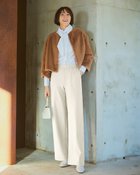 【ドゥクラッセ/DoCLASSE】のプレシャスウォームN・セミワイド74cm 人気、トレンドファッション・服の通販 founy(ファニー) ファッション Fashion レディースファッション Fashion for Women パンツ Pants & Trousers カットソー Cut and Sewn Top ジョーゼット Georgette, Semi-Sheer Fabric ストレッチ Stretch, Stretchy Fabric ストレート Straight, Straight Cut スリム Slim, Slim Fit 定番 Standard, Basic Item ワイド Wide, Wide Fit A/W・秋冬 Autumn/Winter エレガント 上品 Elegant thumbnail オフホワイト|ID: prp329100004920556 ipo3291000000036915141