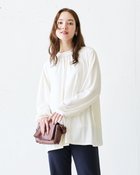 【ドゥクラッセ/DoCLASSE】のドレープジャージー・ギャザーブラウス 人気、トレンドファッション・服の通販 founy(ファニー) ファッション Fashion レディースファッション Fashion for Women トップス・カットソー Cut & Sew Tops シャツ・ブラウス・オフィスカジュアル Elegant Blouses & Button-Ups ロングTシャツ・Tシャツ Longline T-Shirts & Tees カットソー・ベーシックTシャツ Cut-and-Sewn Tops / Stretch Tees & Basics エレガント 上品 Elegant カットソー Cut and Sewn Top ギャザー Gathered, Ruffled セットアップ Set-Up, Coordinated Outfit ドレープ Drape, Draping Fabric thumbnail エクルー|ID: prp329100004920558 ipo3291000000037023858