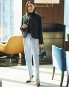 【ドゥクラッセ/DoCLASSE】のプレシャスウォームN・クロスタックテーパード 人気、トレンドファッション・服の通販 founy(ファニー) ファッション Fashion レディースファッション Fashion for Women パンツ Pants & Trousers アシンメトリー Asymmetrical Style カットソー Cut and Sewn Top ジョーゼット Georgette, Semi-Sheer Fabric ストレッチ Stretch, Stretchy Fabric エレガント 上品 Elegant 定番 Standard, Basic Item thumbnail ブルーグレー|ID: prp329100004920559 ipo3291000000036915168