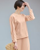 【ドゥクラッセ/DoCLASSE】のカットジョーゼット・袖タックプルオーバー ライトコーラル|ID: prp329100004920573 ipo3291000000037093878