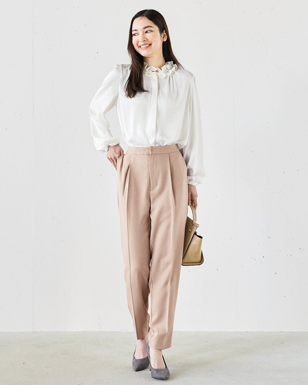 【ドゥクラッセ/DoCLASSE】のスマートツイル・スマートパンツ インテリア・キッズ・メンズ・レディースファッション・服の通販 founy(ファニー) 　ファッション　Fashion　レディースファッション　Fashion for Women　パンツ　Pants & Trousers　アンクル　Ankle-Length Design　オケージョン　Occasion Wear　洗える　Machine Washable　カットソー　Cut and Sewn Top　ジャケット　Jacket, Outerwear　ストレッチ　Stretch, Stretchy Fabric　スーツ　Suit, Formalwear　チェック　Check, Plaid, Tartan　フィット　Fit, Slim Fit　A/W・秋冬　Autumn/Winter　S/S・春夏　SS, Spring/Summer, Warm Season　夏　Summer　セレモニー　Ceremony　ピンクグレージュ|ID: prp329100004920599 ipo3291000000036915451