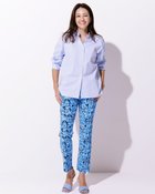 【ドゥクラッセ/DoCLASSE】のドライタッチ・センターシームストレート63cm 人気、トレンドファッション・服の通販 founy(ファニー) ファッション Fashion レディースファッション Fashion for Women パンツ Pants & Trousers ストライプ Stripe, Striped Pattern ストレッチ Stretch, Stretchy Fabric ストレート Straight, Straight Cut ストーン Stone, Gem-Like 定番 Standard, Basic Item フラット Flat, Flat Shoes フロント Front, Front Design プリント Print, Printed Pattern 夏 Summer thumbnail ネイビー&times;ブルー|ID: prp329100004920602 ipo3291000000036915478