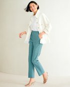 【ドゥクラッセ/DoCLASSE】のドライタッチ・センターシームストレート63cm 人気、トレンドファッション・服の通販 founy(ファニー) ファッション Fashion レディースファッション Fashion for Women パンツ Pants & Trousers ストライプ Stripe, Striped Pattern ストレッチ Stretch, Stretchy Fabric ストレート Straight, Straight Cut ストーン Stone, Gem-Like 定番 Standard, Basic Item フラット Flat, Flat Shoes フロント Front, Front Design プリント Print, Printed Pattern 夏 Summer thumbnail ブラウンパターン|ID: prp329100004920602 ipo3291000000036915487
