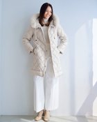 【ドゥクラッセ/DoCLASSE】のAIRダウン・エコファーダイヤキルトコート 人気、トレンドファッション・服の通販 founy(ファニー) ファッション Fashion レディースファッション Fashion for Women アウター Coat / Outerwear Collection コート・ロングコート・ピーコート Long Coats, Peacoats & More キルティング Quilted, Quilting キルト Quilt, Quilted Fabric ダウン Down, Puffer ハーフ Half, Half-Length 人気 Popular, Best Seller 雑誌 Magazine, Fashion Magazine thumbnail ストーン|ID: prp329100004920610 ipo3291000000036915519