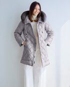 【ドゥクラッセ/DoCLASSE】のAIRダウン・エコファーダイヤキルトコート 人気、トレンドファッション・服の通販 founy(ファニー) ファッション Fashion レディースファッション Fashion for Women アウター Coat / Outerwear Collection コート・ロングコート・ピーコート Long Coats, Peacoats & More キルティング Quilted, Quilting キルト Quilt, Quilted Fabric ダウン Down, Puffer ハーフ Half, Half-Length 人気 Popular, Best Seller 雑誌 Magazine, Fashion Magazine thumbnail ニュアンスグレー|ID: prp329100004920610 ipo3291000000036915522