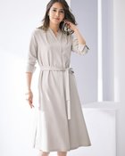 【ドゥクラッセ/DoCLASSE】のシルキーポンチ・ビューティアップワンピース 人気、トレンドファッション・服の通販 founy(ファニー) ファッション Fashion レディースファッション Fashion for Women ワンピース Dresses ボックス Boxy, Box Shape エレガント 上品 Elegant thumbnail ライトグレー|ID: prp329100004920615 ipo3291000000036915538