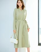 【ドゥクラッセ/DoCLASSE】のシルキーポンチ・ビューティアップワンピース セージ|ID: prp329100004920615 ipo3291000000037245598
