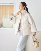 【ドゥクラッセ/DoCLASSE】のウールライク・ダウンジャケット 人気、トレンドファッション・服の通販 founy(ファニー) ファッション Fashion レディースファッション Fashion for Women アウター Coat / Outerwear Collection レディースジャケット・軽アウター Jackets ショート Short, Short Length ジャケット Jacket, Outerwear スタンド Stand Collar, Upright Stand ダウン Down, Puffer バランス Balance, Style Balance ワイド Wide, Wide Fit 防寒 Cold Protection, Winter-Ready thumbnail エクルー|ID: prp329100004920631 ipo3291000000036915610