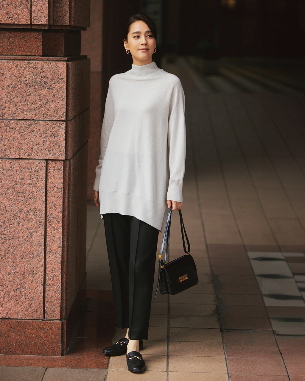 【ドゥクラッセ/DoCLASSE】のウールカシミヤ・ハイネックチュニック 人気、トレンドファッション・服の通販 founy(ファニー) 　ファッション　Fashion　レディースファッション　Fashion for Women　トップス・カットソー　Cut & Sew Tops　ニット　Knit Tops & Sweaters　なめらか　Smooth, Silky Texture　ジャケット　Jacket, Outerwear　セーター　Sweater, Knitwear　 other-1|ID: prp329100004920651 ipo3291000000036915705