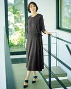 【ドゥクラッセ/DoCLASSE】のサイドリボン・ラップ風ワンピース 人気、トレンドファッション・服の通販 founy(ファニー) ファッション Fashion レディースファッション Fashion for Women ワンピース Dresses エレガント 上品 Elegant ラップ Wrap, Wrap Design リボン Ribbon, Bow thumbnail グレー|ID: prp329100004920660 ipo3291000000036915763