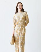 【ドゥクラッセ/DoCLASSE】のドレープジャージー・ツイストワンピース ベージュ・パターン|ID: prp329100004920668 ipo3291000000037101908