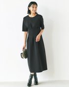 【ドゥクラッセ/DoCLASSE】のトリアセスキューバ・フィット&フレアワンピース ブラック|ID: prp329100004920676 ipo3291000000037245660