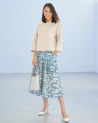 【ドゥクラッセ/DoCLASSE】のダブル編みジャージー・アシメタックスカート 人気、トレンドファッション・服の通販 founy(ファニー) ファッション Fashion レディースファッション Fashion for Women スカート Skirts ストレッチ Stretch, Stretchy Fabric セットアップ Set-Up, Coordinated Outfit ダブル Double, Double-Breasted フロント Front, Front Design ポケット Pocket, Pocket Detail エレガント 上品 Elegant 無地 Plain, Solid Color thumbnail ベージュ&times;ブルー|ID: prp329100004920681 ipo3291000000036915875