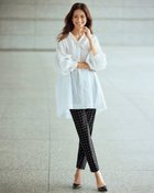 【ドゥクラッセ/DoCLASSE】のコットンローン・チュニックブラウス 人気、トレンドファッション・服の通販 founy(ファニー) ファッション Fashion レディースファッション Fashion for Women トップス・カットソー Cut & Sew Tops シャツ・ブラウス・オフィスカジュアル Elegant Blouses & Button-Ups なめらか Smooth, Silky Texture エアリー Airy Texture チュニック Tunic, Long Top フォルム Silhouette, Form エレガント 上品 Elegant 人気 Popular, Best Seller 長袖 Long Sleeve, Full Sleeve thumbnail オフホワイト|ID: prp329100004920704 ipo3291000000036916039