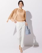 【ドゥクラッセ/DoCLASSE】のリネン混オックス・スリムテーパード/72cm ホワイト|ID: prp329100004920706 ipo3291000000037192055