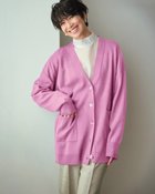 【ドゥクラッセ/DoCLASSE】の総針編み・Vネックボタンカーディガン 人気、トレンドファッション・服の通販 founy(ファニー) ファッション Fashion レディースファッション Fashion for Women トップス・カットソー Cut & Sew Tops カーディガン・羽織り Layered Style Cardigans Vネックトップス V-Neck Tops / V-Cut Neckline Shirts カーディガン Cardigan, Knitwear セーター Sweater, Knitwear トレンド Trend, Trending Now リラックス Relax, Relaxed Fit 人気 Popular, Best Seller thumbnail ソフトピンク|ID: prp329100004920719 ipo3291000000036916124
