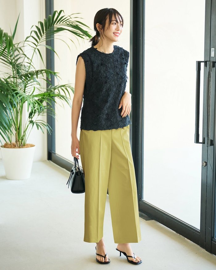 【ドゥクラッセ/DoCLASSE】のドライテックストレッチ・アンクルワイド インテリア・キッズ・メンズ・レディースファッション・服の通販 founy(ファニー) https://founy.com/ ファッション Fashion レディースファッション Fashion for Women パンツ Pants & Trousers エレガント 上品 Elegant スタイリッシュ Stylish, Fashionable ストレッチ Stretch, Stretchy Fabric センター Center, Center Line ワイド Wide, Wide Fit 旅行 Travel |ID: prp329100004920725 ipo3291000000036916157