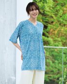 【ドゥクラッセ/DoCLASSE】のUVスラブ・フロントタックチュニック ライトブルー|ID: prp329100004920764 ipo3291000000036916339