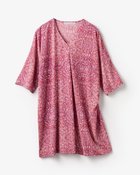 【ドゥクラッセ/DoCLASSE】のUVスラブ・フロントタックチュニック レッド・パターン|ID: prp329100004920764 ipo3291000000036916346