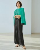 【ドゥクラッセ/DoCLASSE】のシルキーツイル・ギャザーワイドパンツ/75cm 人気、トレンドファッション・服の通販 founy(ファニー) ファッション Fashion レディースファッション Fashion for Women パンツ Pants & Trousers オケージョン Occasion Wear シルク Silk, 100% Silk チェック Check, Plaid, Tartan ベスト Vest, Waistcoat リュクス Luxury, Elegant, High-End, Chic おすすめ Recommended / Our Picks 夏 Summer thumbnail ブラック|ID: prp329100004920774 ipo3291000000036916403