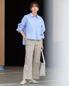 【ドゥクラッセ/DoCLASSE】のリネン混クールタッチ・ストレートパンツ/69cm 人気、トレンドファッション・服の通販 founy(ファニー) ファッション Fashion レディースファッション Fashion for Women パンツ Pants & Trousers オケージョン Occasion Wear オックス Oxford Fabric ストレッチ Stretch, Stretchy Fabric ストレート Straight, Straight Cut チェック Check, Plaid, Tartan ベスト Vest, Waistcoat メランジ Melange, Mixed Yarn リネン Linen, Linen Fabric 夏 Summer thumbnail ライトグレー|ID: prp329100004920790 ipo3291000000036916522