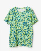 【ドゥクラッセ/DoCLASSE】の綿スラブ・総柄プリントTシャツ イエローグリーン|ID: prp329100004920798 ipo3291000000037101980