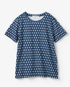 【ドゥクラッセ/DoCLASSE】の綿スラブ・総柄プリントTシャツ ネイビー|ID: prp329100004920798 ipo3291000000037101984