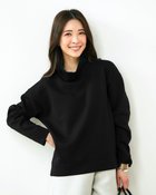 【ドゥクラッセ/DoCLASSE】のダンボールニット・ハイネックプルオーバー ブラック|ID: prp329100004920831 ipo3291000000037023973