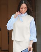 【ドゥクラッセ/DoCLASSE】のカルゼダブル・ジレブラウス 人気、トレンドファッション・服の通販 founy(ファニー) ファッション Fashion レディースファッション Fashion for Women アウター Coat / Outerwear Collection レディースジャケット・軽アウター Jackets 春 Spring 秋 Autumn シンプル Simple, Minimal ジャケット Jacket, Outerwear セットアップ Set-Up, Coordinated Outfit ベスト Vest, Waistcoat ロング Long, Long-Length セレモニー Ceremony ビジネス 仕事 通勤 Business / Work / Commuting thumbnail オフホワイト|ID: prp329100004920840 ipo3291000000037023979