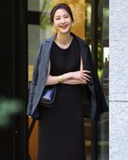 【ドゥクラッセ/DoCLASSE】のシアーラミー・シングルオーバージャケット 人気、トレンドファッション・服の通販 founy(ファニー) ファッション Fashion レディースファッション Fashion for Women アウター Coat / Outerwear Collection レディースジャケット・軽アウター Jackets ジャケット Jacket, Outerwear ドレープ Drape, Draping Fabric フロント Front, Front Design 人気 Popular, Best Seller 秋 Autumn thumbnail チャコール|ID: prp329100004920847 ipo3291000000036916907