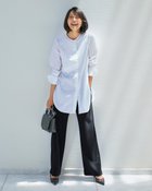 【ドゥクラッセ/DoCLASSE】のウール混ストレッチ・ストレートパンツ 人気、トレンドファッション・服の通販 founy(ファニー) ファッション Fashion レディースファッション Fashion for Women パンツ Pants & Trousers なめらか Smooth, Silky Texture ストレッチ Stretch, Stretchy Fabric ストレート Straight, Straight Cut スマート Smart, Elegant 冬 Winter / This Winter A/W・秋冬 Autumn/Winter thumbnail ブラック|ID: prp329100004920854 ipo3291000000036916970