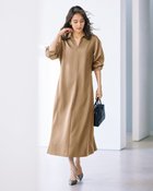 【ドゥクラッセ/DoCLASSE】のとろみサキソニー・スキッパー2WAYワンピース 人気、トレンドファッション・服の通販 founy(ファニー) ファッション Fashion レディースファッション Fashion for Women ワンピース Dresses とろみ Fluid, Flowy Fabric スキッパー Skipper, Open Collar ビジネス 仕事 通勤 Business / Work / Commuting thumbnail ベージュ|ID: prp329100004920860 ipo3291000000036917015