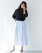 【ドゥクラッセ/DoCLASSE】のUVスラブ・ラップパンツ ペールブルー|ID: prp329100004920861 ipo3291000000036917029