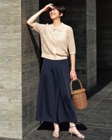 【ドゥクラッセ/DoCLASSE】のUVスラブ・ラップパンツ 人気、トレンドファッション・服の通販 founy(ファニー) ファッション Fashion レディースファッション Fashion for Women パンツ Pants & Trousers カットソー Cut and Sewn Top ドレープ Drape, Draping Fabric フェミニン Feminine, Girly ラップ Wrap, Wrap Design ワイド Wide, Wide Fit 人気 Popular, Best Seller 夏 Summer 旅行 Travel |ID:prp329100004920861