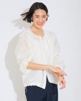 【ドゥクラッセ/DoCLASSE】のシアーオーガンジー・ギャザーブルゾン 人気、トレンドファッション・服の通販 founy(ファニー) ファッション Fashion レディースファッション Fashion for Women アウター Coat / Outerwear Collection レディースジャケット・軽アウター Jackets ブルゾンジャケット・スポーティアウター Blouson Jackets ギャザー Gathered, Ruffled ジャケット Jacket, Outerwear フェミニン Feminine, Girly ブルゾン Blouson, Bomber Jacket |ID:prp329100004920865