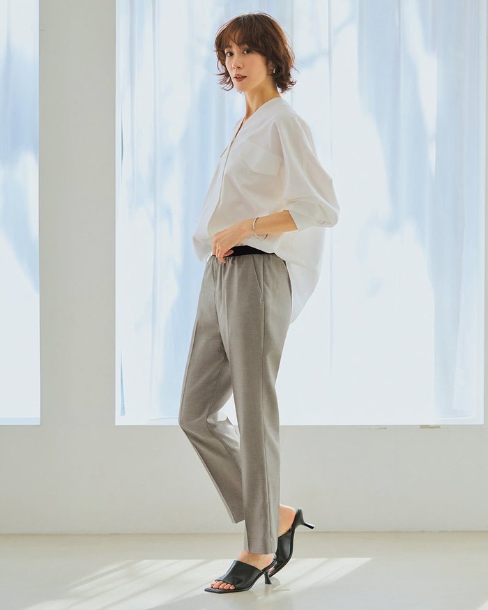 【ドゥクラッセ/DoCLASSE】のビエラツイル・センタープレステーパード/68cm インテリア・キッズ・メンズ・レディースファッション・服の通販 founy(ファニー) https://founy.com/ ファッション Fashion レディースファッション Fashion for Women パンツ Pants & Trousers イエロー Yellow オケージョン Occasion Wear スマート Smart, Elegant チェック Check, Plaid, Tartan フォルム Silhouette, Form ベスト Vest, Waistcoat 夏 Summer ビジネス 仕事 通勤 Business / Work / Commuting |ID: prp329100004920870 ipo3291000000037102041