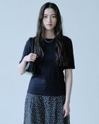 【ドゥクラッセ/DoCLASSE】のピュアコットンスムース/5分袖T ブラック|ID: prp329100004920895 ipo3291000000037102056